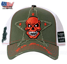 Load image into Gallery viewer, Red Monkey Money Red Baron Camo RM1542 Limited Edition Unisex Trucker Hat Cap