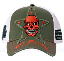 Load image into Gallery viewer, Red Monkey Money Red Baron Camo RM1542 Limited Edition Unisex Trucker Hat Cap