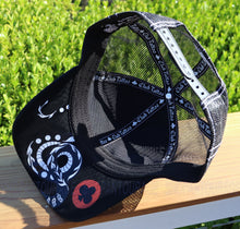 Load image into Gallery viewer, Red Monkey Club Tattoo Snake RM1546 Limited Unisex Trucker Snapback Hat Cap