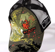 Load image into Gallery viewer, Red Monkey Money Abstruct RM1547 New Limited Edition Unisex Trucker Hat Cap