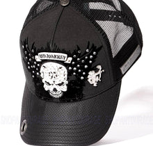 Load image into Gallery viewer, Red Monkey Winged Skull Exclusivo RM1553 EX New Limited Unisex Trucker Hat Cap