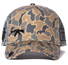 Load image into Gallery viewer, Red Monkey AK 47 Camo RM1557 New Limited Unisex Trucker Snapback Hat Cap