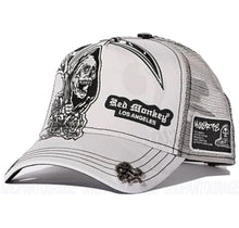 Load image into Gallery viewer, Red Monkey Muerte`26 Hat RM1558 Limited Edition Unisex Trucker Cap | 2 Colors