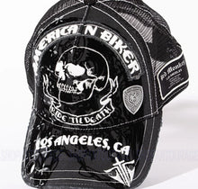 Load image into Gallery viewer, Red Monkey American Bike RM1563 New Limited Unisex Trucker Snapback Hat Cap