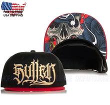 Load image into Gallery viewer, Sullen Art Collective Remo Skull SCA5748 New Snapback Men`s Flat Snapback Hat