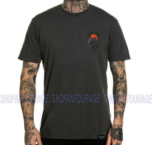 Load image into Gallery viewer, Sullen Rosa SCM2922 New Short Sleeve Graphic Tattoo Skull & Rose T-shirt For Men