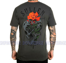 Load image into Gallery viewer, Sullen Rosa SCM2922 New Short Sleeve Graphic Tattoo Skull & Rose T-shirt For Men