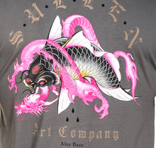 Load image into Gallery viewer, Sullen Art Collective Dragon Koi Premium SCM3316 Short Sleeve T-shirt For Men