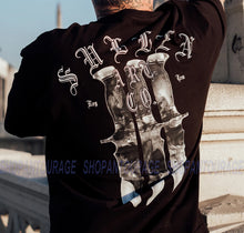 Load image into Gallery viewer, Sullen 3 Blades SCM4178 Short Sleeve Graphic Tattoo Skull T-shirt Top For Men