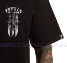 Load image into Gallery viewer, Sullen 3 Blades SCM4178 Short Sleeve Graphic Tattoo Skull T-shirt Top For Men