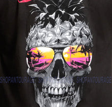 Load image into Gallery viewer, Sullen Pineapple Paradise Black SCM4340 Premium Short Sleeve Tattoo T-shirt for Men