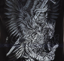 Load image into Gallery viewer, Sullen Art Collective Almeida Owl Standard SCM4749 Short Sleeve Men`s T-shirt