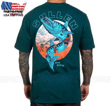 Load image into Gallery viewer, Sullen Art Collective Cuda Blue Premium SCM5061 New Short Sleeve Men`s T-shirt