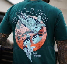 Load image into Gallery viewer, Sullen Art Collective Cuda Blue Premium SCM5061 New Short Sleeve Men`s T-shirt