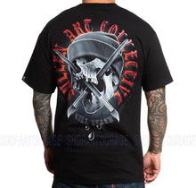 Load image into Gallery viewer, Sullen Art Collective Skull & Brushes Standard SCM5187 Short Sleeve Men`s T-shirt