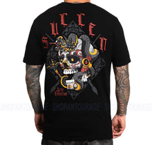 Load image into Gallery viewer, Sullen Art Collective Muerte God Premium SCM5275 Short Sleeve T-shirt For Men