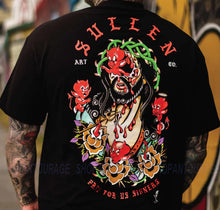 Load image into Gallery viewer, Sullen Art Collective Sinner Standard Fit SCM5623 New Short Sleeve Men`s T-shirt