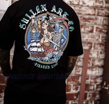 Load image into Gallery viewer, Sullen Art Collective Pirate Pinup Standard Fit SCM5696 Short Sleeve Men`s T-shirt