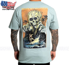 Load image into Gallery viewer, Sullen Art Collective Death Swell Slate Blue Premium SCM5793 Short Sleeve Men`s T-shirt