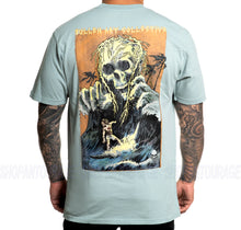 Load image into Gallery viewer, Sullen Art Collective Death Swell Slate Blue Premium SCM5793 Short Sleeve Men`s T-shirt