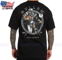 Load image into Gallery viewer, Sullen Art Collective Never Defeated Standard SCM5886 Short Sleeve Men`s T-shirt