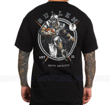 Load image into Gallery viewer, Sullen Art Collective Never Defeated Standard SCM5886 Short Sleeve Men`s T-shirt