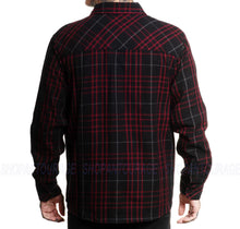 Load image into Gallery viewer, Sullen Art Collective Gridlock SCM6054 Long Sleeve Button Up Flannel Men`s Shirt