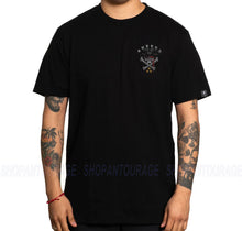 Load image into Gallery viewer, Sullen Art Collective Pirate Badge Standard SCM6161 Short Sleeve Men`s T-shirt