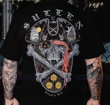 Load image into Gallery viewer, Sullen Art Collective Pirate Badge Standard SCM6161 Short Sleeve Men`s T-shirt