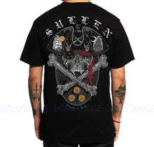Load image into Gallery viewer, Sullen Art Collective Pirate Badge Standard SCM6161 Short Sleeve Men`s T-shirt