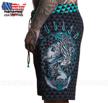 Load image into Gallery viewer, Sullen Art Collective Butterfly SCM6235 New Tattoo Graphic Board Shorts for Men