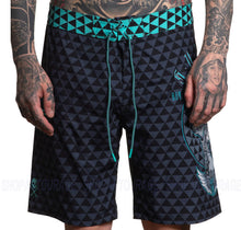 Load image into Gallery viewer, Sullen Art Collective Butterfly SCM6235 New Tattoo Graphic Board Shorts for Men