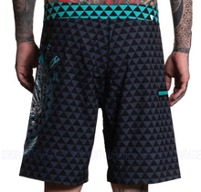 Load image into Gallery viewer, Sullen Art Collective Butterfly SCM6235 New Tattoo Graphic Board Shorts for Men