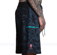Load image into Gallery viewer, Sullen Art Collective Kraken SCM6238 New Tattoo Graphic Board Shorts for Men