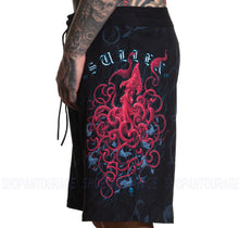 Load image into Gallery viewer, Sullen Art Collective Kraken SCM6238 New Tattoo Graphic Board Shorts for Men