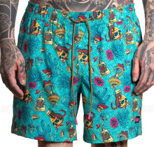 Load image into Gallery viewer, Sullen Art Collective Tequila Pardy E-Waist SCM6228 Graphic Board Shorts for Men