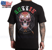 Load image into Gallery viewer, Sullen Art Collective Sugar Skull Standard Fit SCM6320 Short Sleeve Men`s T-shirt
