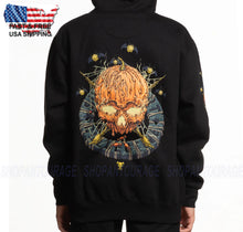 Load image into Gallery viewer, Sullen Art Collective Pumpkin Badge SCM6394 Long Sleeve Men`s Pullover Hoodie