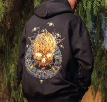 Load image into Gallery viewer, Sullen Art Collective Pumpkin Badge SCM6394 Long Sleeve Men`s Pullover Hoodie