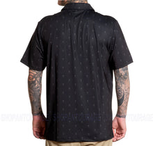 Load image into Gallery viewer, Sullen Art Collective Golf Badge SCM6412 Short Sleeve Black Polo Shirt For Men