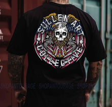 Load image into Gallery viewer, Sullen Eagle Badge Standard Fit SCM6498 Short Sleeve T-shirt For Men | 2 Colors