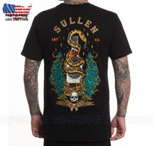 Load image into Gallery viewer, Sullen Art Collective Whiskey Bottle Premium SCM6875 Short Sleeve Men`s T-shirt