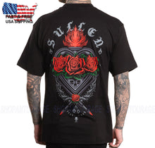 Load image into Gallery viewer, Sullen Art Collective Sacred Roses Standard SCM7214 Short Sleeve Men`s T-shirt