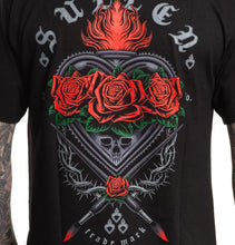 Load image into Gallery viewer, Sullen Art Collective Sacred Roses Standard SCM7214 Short Sleeve Men`s T-shirt
