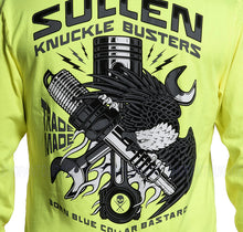 Load image into Gallery viewer, Sullen Art Collective Born Blue Collar Premium SCM7330 Men`s Long Sleeve T-Shirt