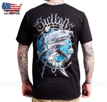 Load image into Gallery viewer, Sullen Art Collective Shark Skull Premium SCM8094 Short Sleeve T-shirt For Men