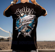 Load image into Gallery viewer, Sullen Art Collective Shark Skull Premium SCM8094 Short Sleeve T-shirt For Men