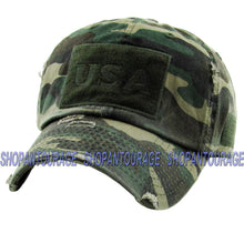 Load image into Gallery viewer, Kbethos "USA" Patch US Army Navy Military Tactical Operator Trucker Cap Hat | 2 Colors