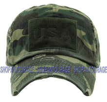 Load image into Gallery viewer, Kbethos "USA" Patch US Army Navy Military Tactical Operator Trucker Cap Hat | 2 Colors