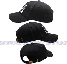 Load image into Gallery viewer, Antourage American Flag Hat for Men and Women | Vintage Baseball Tactical Hat Cap with USA Flag + 2 Patriotic Patches - Black/White